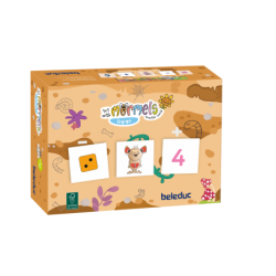Дървена логическа игра, Beleduc, Mormels, Logigo, 54 части - BEL22906 - изглед 1