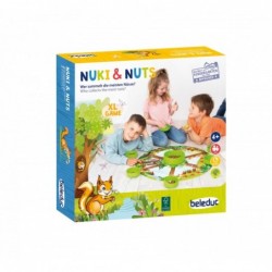 Настолна игра, Beleduc, Нуки и ядки, 65 части - BEL25586 - изглед 1