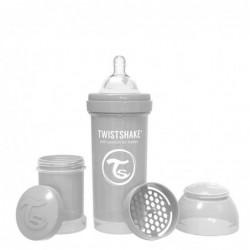 Шише за бебета против колики Twistshake 260 мл.сиво - 78260 - изглед 1