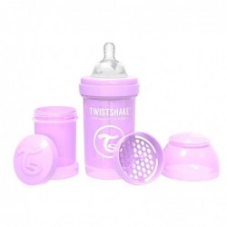 Шише против колики за бебета Twistshake 180 мл лилаво - 78252 - изглед 1
                  