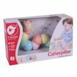 Многоцветна дървена гъсеница - чупеща се - CW54235 - изглед 5
                  