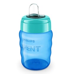 Чаша за лесен преход без дръжки Philips AVENT 260 мл, 9м+, синя SCF553/05 - 00A.0489.003 - изглед 3
                  