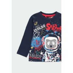 Тениска Boboli с дълъг ръкав за момчета - 331018-2440 - изглед 3
                  