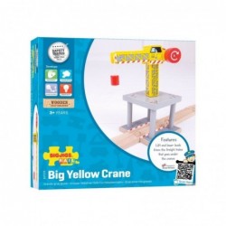 Дървен жълт кран Bigjigs - BJT175 - изглед 3
                  