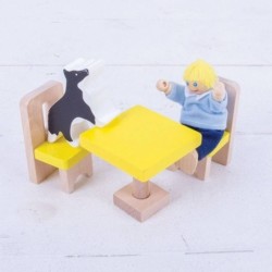 Комплект дървени кукли Bigjigs - Семейство - JT117 - изглед 4
                  