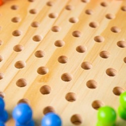 Дървена настолна игра Bigjigs - Китайки шах  - 34001 - изглед 3
                  