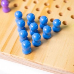 Дървена настолна игра Bigjigs - Китайки шах  - 34001 - изглед 6
                  